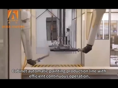 System przenośnika łańcuchowego montowanego na suficie sterowany przez PLC do zastosowań ciężkich