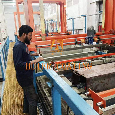 Zastosowana zaawansowana maszyna do powlekania zanurzeniowego do zastosowań elektroforetycznych na bazie wody