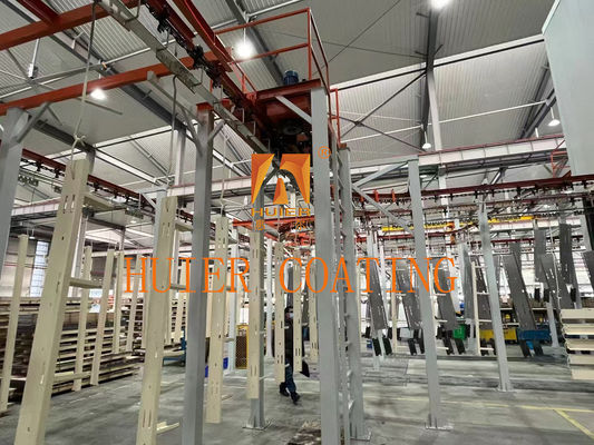 Linia produkcyjna logistyki zawieszenia usprawnia operacje z regulowaną prędkością i 50 kg/m obciążenia zawieszonego