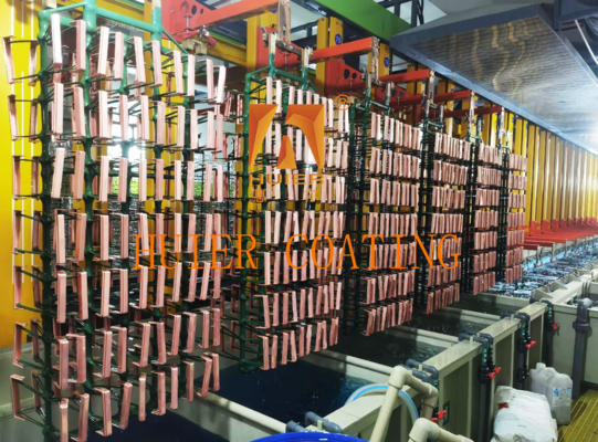 Linia produkcyjna do galwanizacji detali ABS z inteligentnym sterowaniem